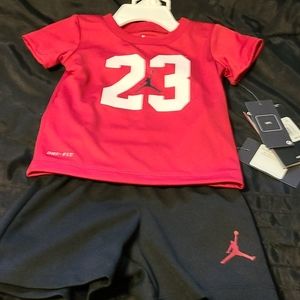 2 Piece Jordan Shortset 12 months